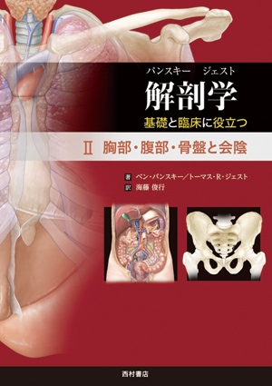 『解剖学　基礎と臨床に役立つ　Ⅱ　胸部・腹部・骨盤と会陰』